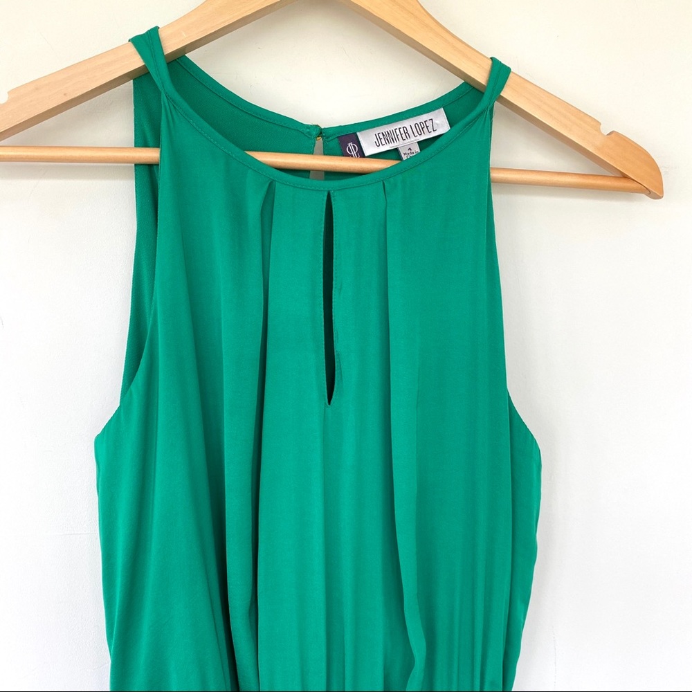 Jennifer Lopez sleeveless maxi dress
